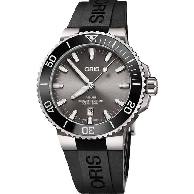 Oris Watch Aquis Titanium Date - Grey