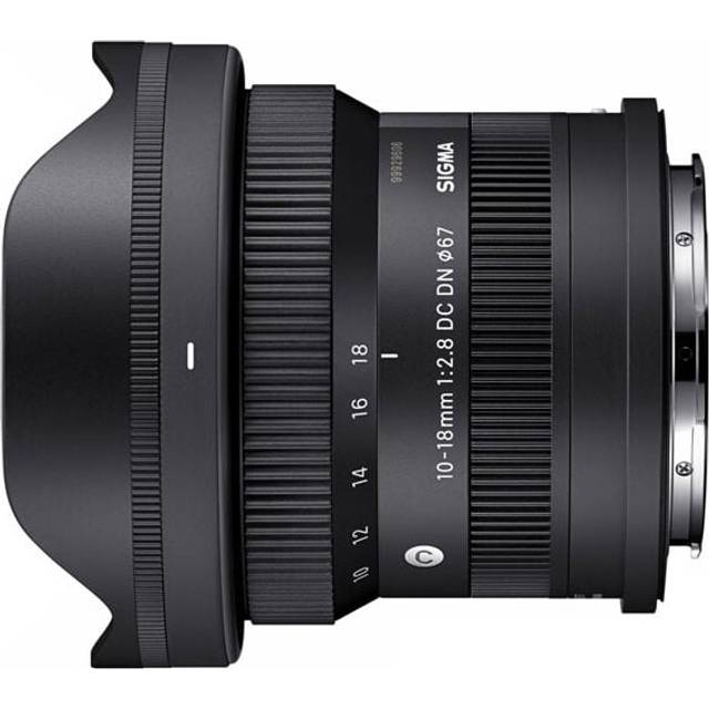 Sigma 10-18mm F2.8 DC DN Contemporary Ultra-Wide-Angle Zoom Camera Lens for Sony E Mount in Black