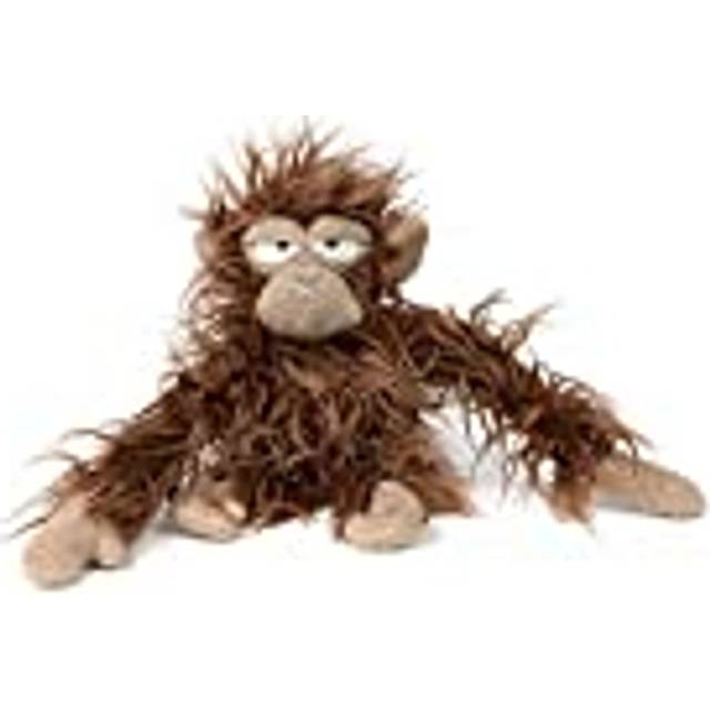 sigikid 39697 APA Chimp Jump, BeastsTown Gosedjur: Samla, ge bort, leka, gosa, barn vuxna, 3 till 99 år, mellanbrun//AFFE, 36 x 13 x 12 cm