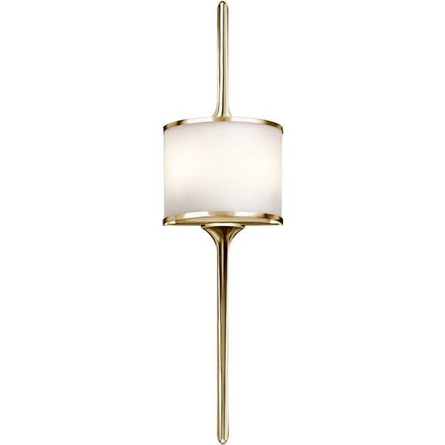 Kichler Mona 2 Light Large Wall Light - Polished Brass