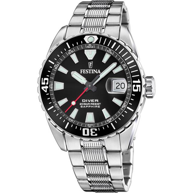 Festina F20669/3 Herrenuhr Taucheruhr 42mm 20ATM