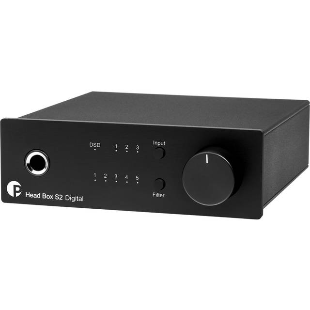 Pro-Ject Head Box S2 Digital hörlursförstärkare med DAC & förstegs