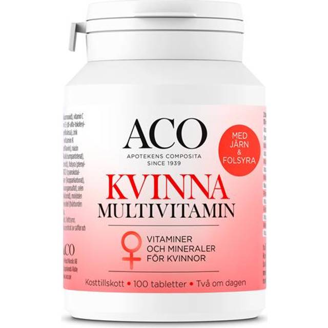 ACO Kvinna Multivitamin 100 tabletter