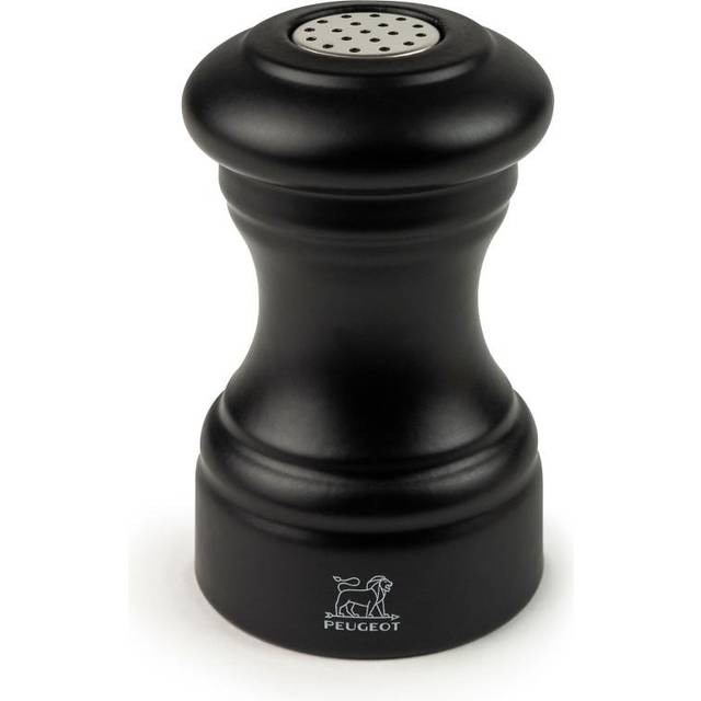 Wooden Salt Shaker in Matt Black, 9cm Bistro
