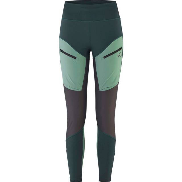 Ane Hiking Tights W Pine (XS) - Grön (XS)