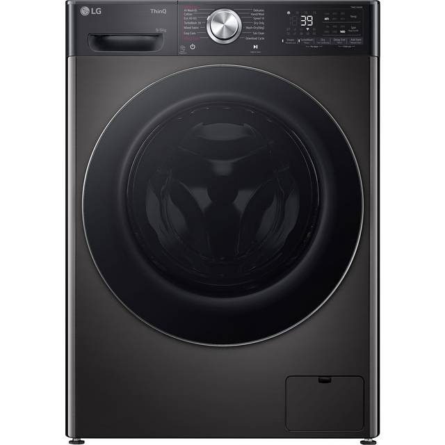 LG FWY996BCTN4 9kg/6kg DualDry Steam Washer Dryer - BLACK STEEL