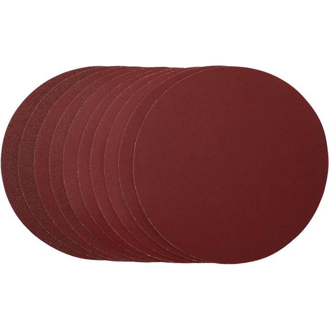 Draper 58110 Sanding Discs, 180mm, Hook & Loop, Assorted Grit, (Pa...
