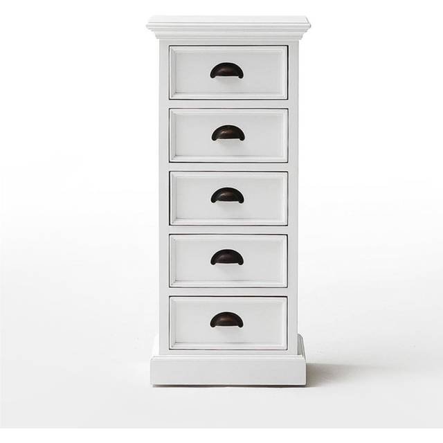 Halifax Coastal White Storage Unit with Drawers