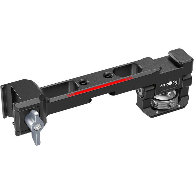 SmallRig Adjustable Monitor Mounting Support with NATO Clamp Cold Shoe for DJI RS 3/RS 3 Pro/RS 3 - 3026B