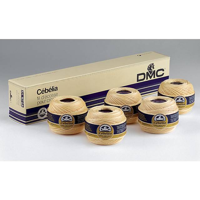DMC/Cebelia Crochet Cotton Size 10-Cream 167G 10-712