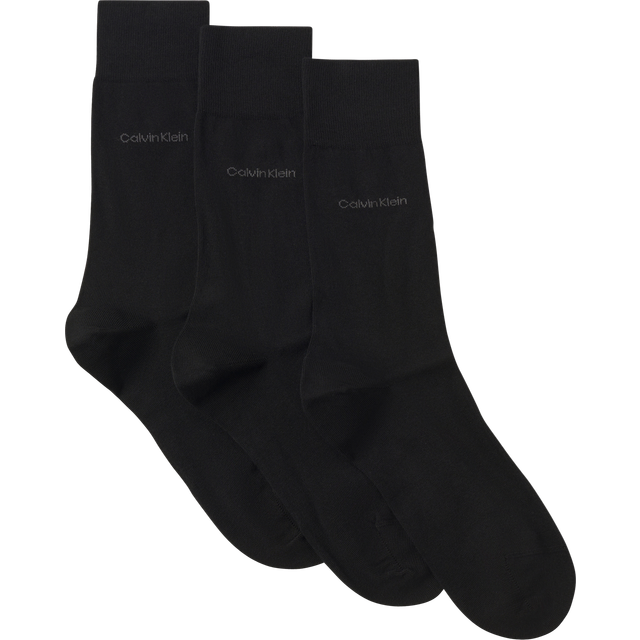 Calvin Klein 3-pack Men Classic Socks - Black - One Size * Kampanj *