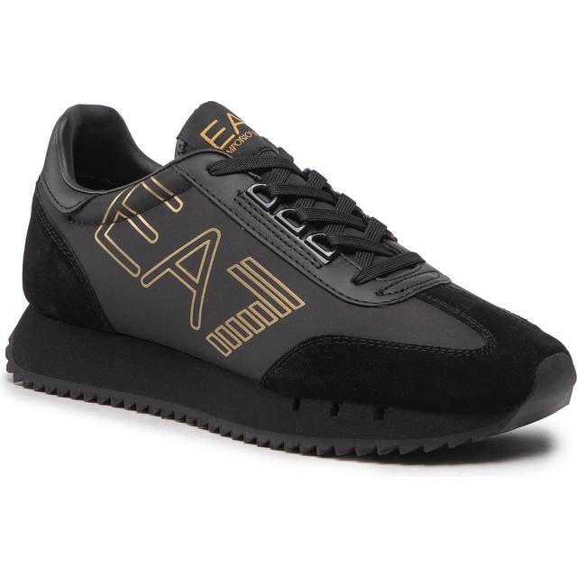 EA7 Mens GBgold training - Black - Size 39.5 EU/IT