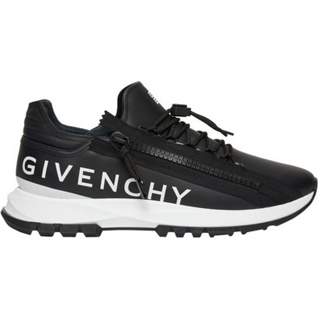 Givenchy, Sneakers, male, Black, 9 UK, Black Leather High-Top Trainers