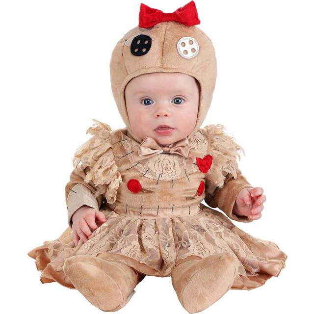 Infant Dress Voodoo Doll Costume - Black&#47;Red&#47;Beige (12/18mo)