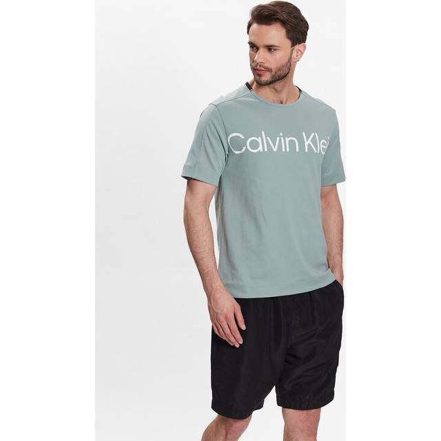 Calvin Klein Sport Pique Gym T-shirt - Light green - Small