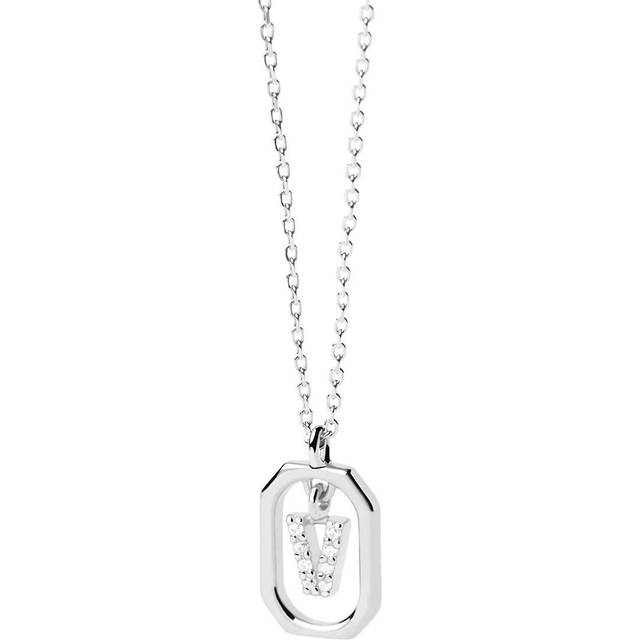 PdPaola Kette Mini Letters CO02-535-U - silber