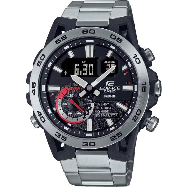 Casio Edifice Steel Bluetooth Carbon Resin Chronograph Mens Watch ECB-40D-1AEF