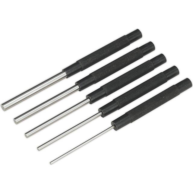 Sealey AK9124 Parallel Pin Punch Set 5pc Long Pattern