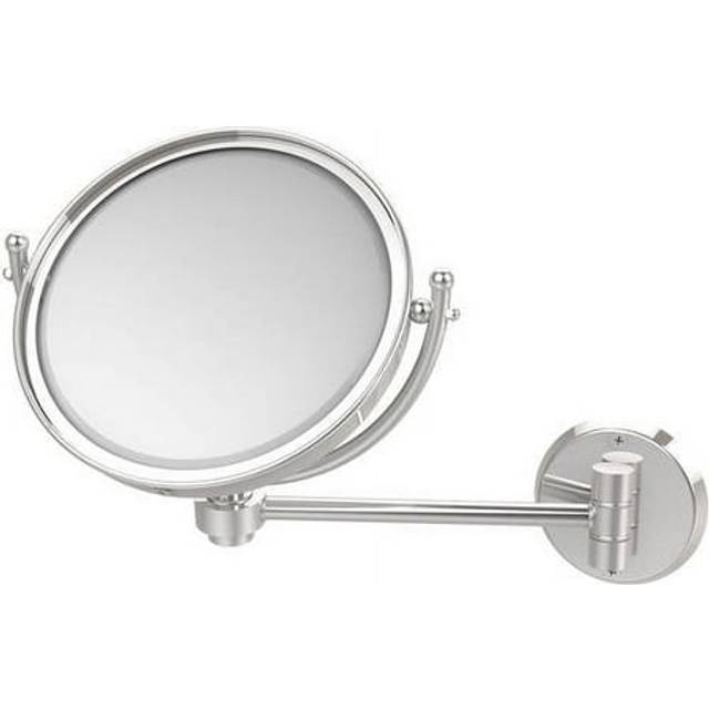 8 Inch Wall Mounted Make-Up Mirror 2X Magnification - WM-5/2X-PC