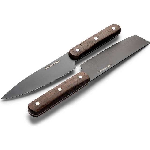 Orrefors Jernverk Köksknivar 2-pack Svart 1 set Svart