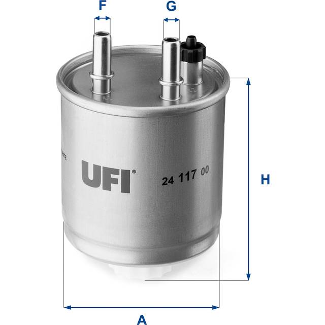 UFI 24.117.00 Bränslefilter Filterinsats