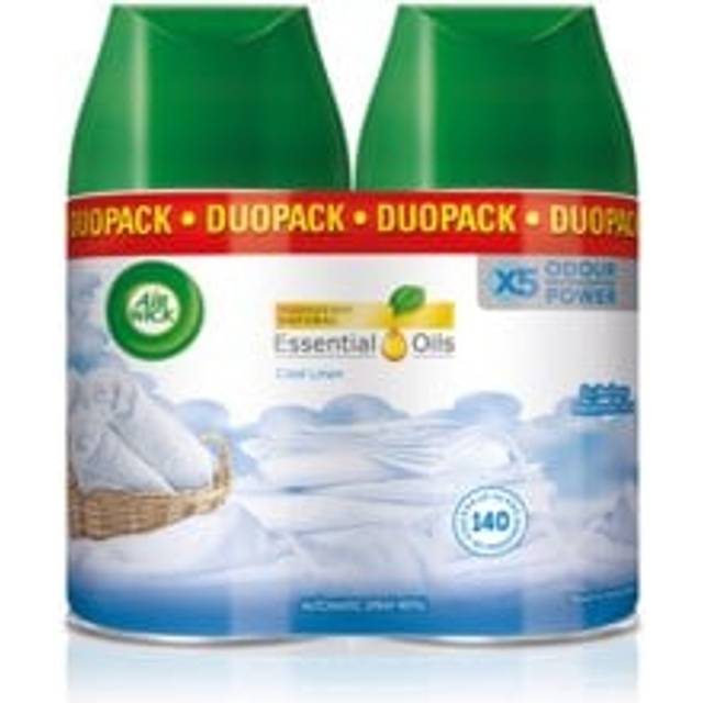 Air Wick Freshmatic Doftspridare Refill Duopack Cool Linen 2x250 ml