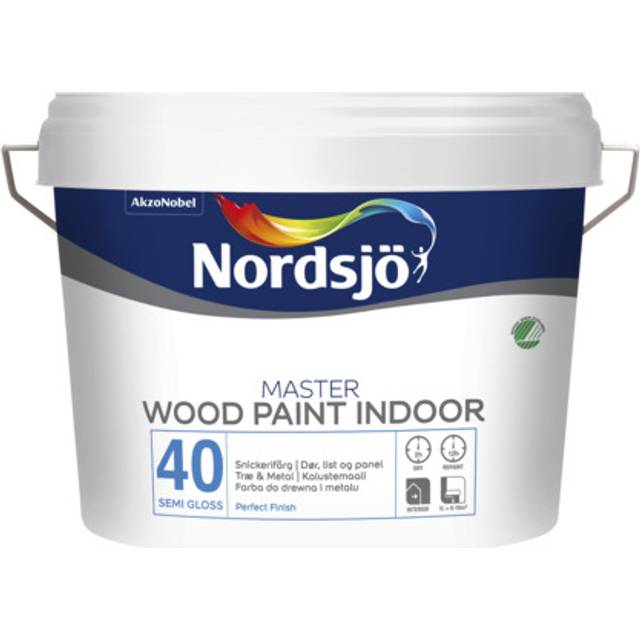 SNICKERIFÄRG MASTER WOOD 40 NORDSJÖ BC INOMHUS 2,5L | Beijerbygg Byggmaterial