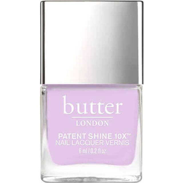 Patent Shine 10X Nail Lacquer - English Lavender by Butter London for Women - 0.2 oz Nail Polish