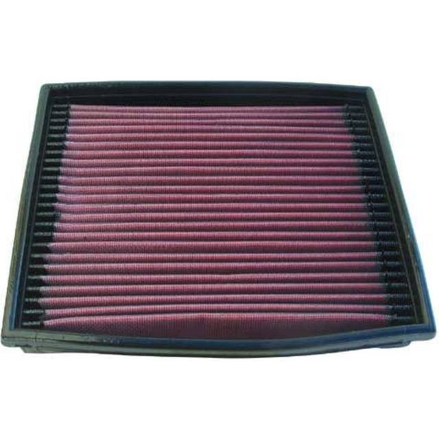 K&N Filters Luftfilter 33-2013 41 210 251 kvadratisk Långtidsfilter ISUZU: D-Max II Pick-up, D-Max 1 Pickup, FORD: SCORPIO 1 Kombi, Scorpio 2 Kombi