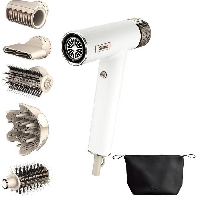 Shark SpeedStyle RapidGloss Finisher & High-Velocity Hair Dryer with Storage Bag  HD352UK