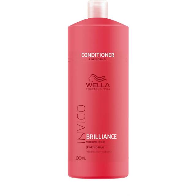 Invigo Brilliance Conditioner For Normal Hair by Wella for Unisex  33.8 oz Conditioner