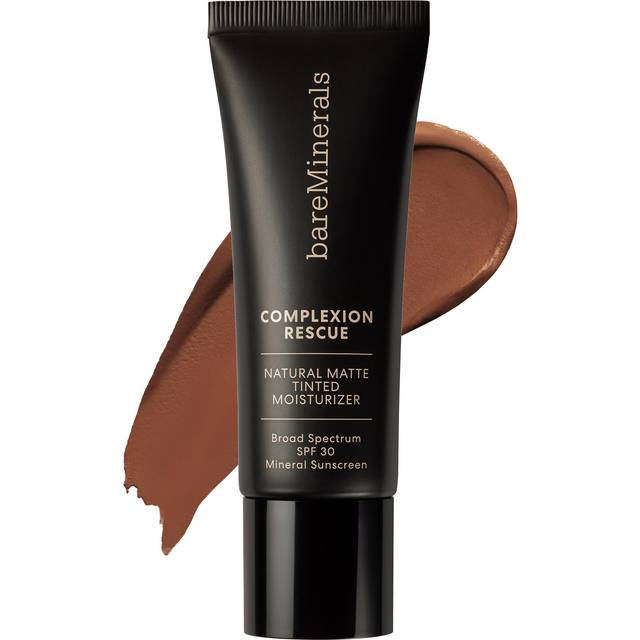 bareMinerals Complexion Rescue Natural Matte Tinted Moisturizer for Face with SPF 30  Mattifying Tinted Mineral Sunscreen  Oil Control  Vegan