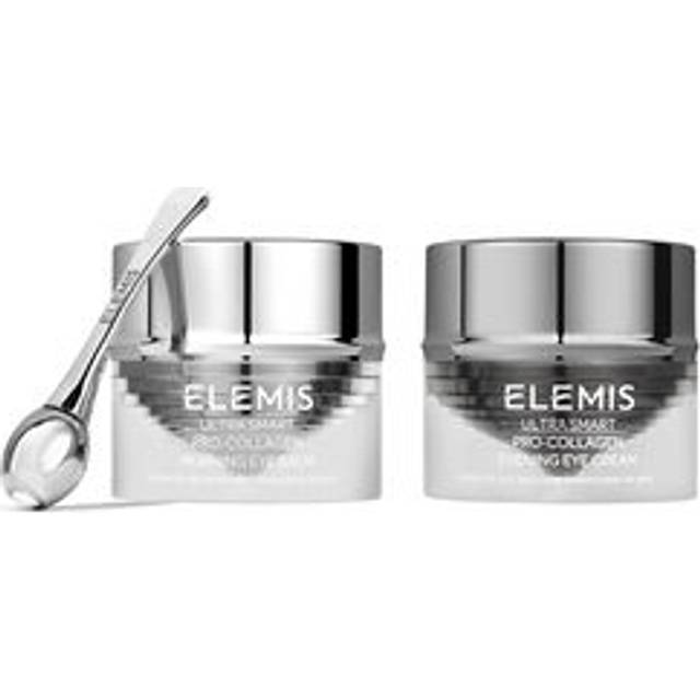 ELEMIS Ultra Smart Pro-Collagen Day & Night Eye Treatment Duo 1x Morning Eye Balm, 1x Evening Eye Cream, 1x Eye Tool 2x10ml