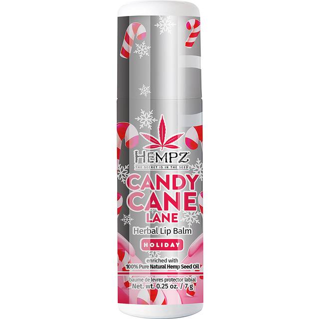 Hempz Limited Edition Candy Cane Lane Lip Balm (.25 Oz) - Holiday Scented Travel Sized Moisturizing Lip Balm for Women & Men  Chapstick Moisturizer fo