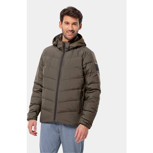 Jack Wolfskin M Dunjacka Kallt kaffe, M, Kallt kaffe, M