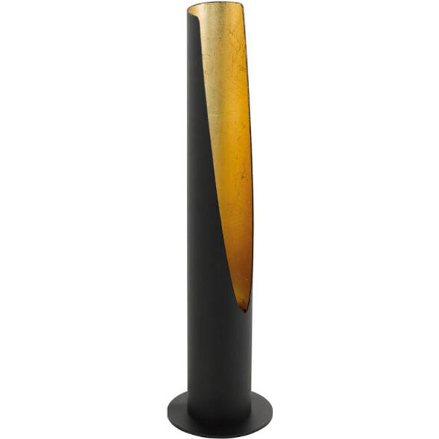 Table Lamp Circluar Black Outer & Gold Inner Base Bulb GU10 1x5W Included