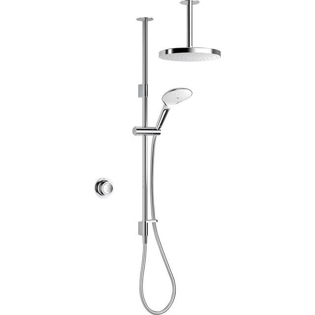 Mira Mode Dual Thermostatic Digital Mixer Shower Chrome Ceiling Fed 1.1980.007