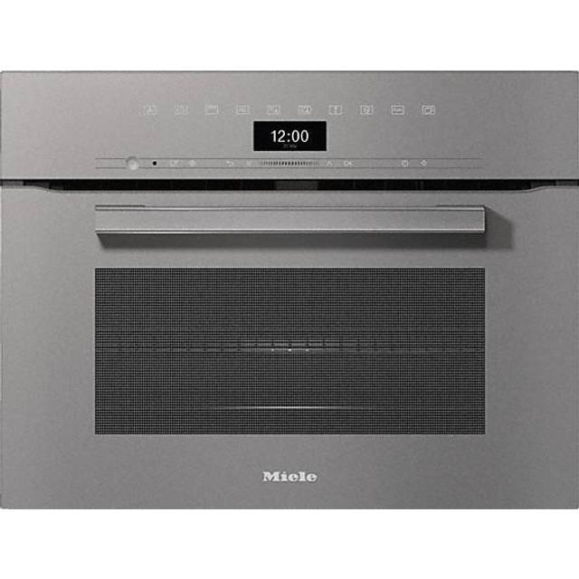 Miele H7440BM-GRGR 60cm Built In Combi Microwave