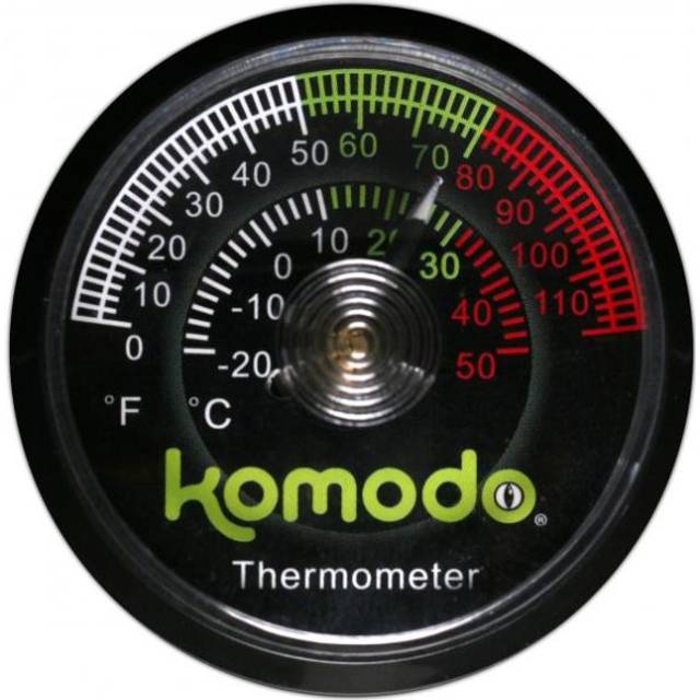 Komodo Reptile Analogue Thermometer
