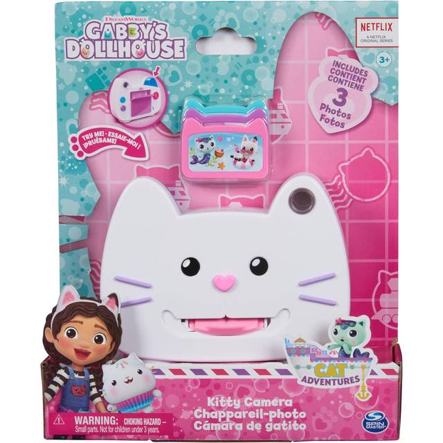 6065859, Kitty Camera, Pretend Play Pre-school Kids' Toys for Girls and Boys Aged 3 and up, Black