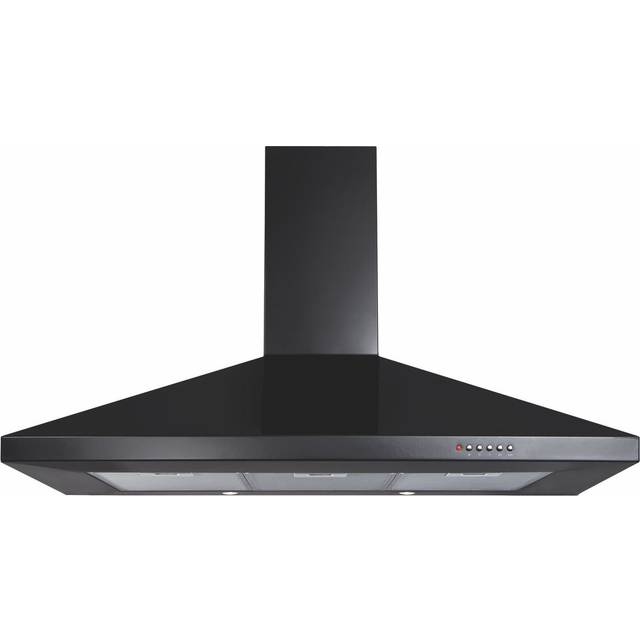 CDA ECH103BL 100cm Chimney Cooker Hood - Black