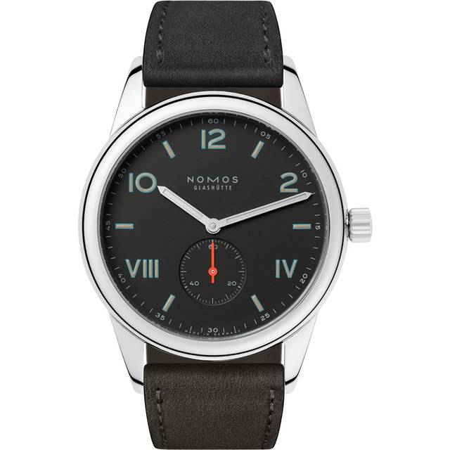 Nomos Glashutte Club Campus 38 Nacht Steel Back