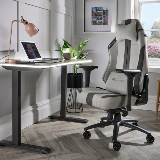 X Rocker Onyx Pc Gaming Chair - Cream