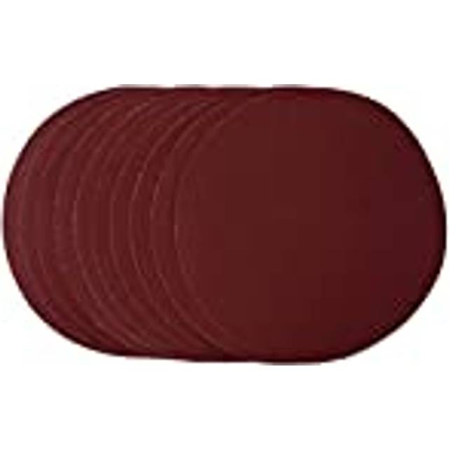 Draper 56371 Sanding Discs, 180mm, Hook & Loop, 320 Grit, (Pack of 10)