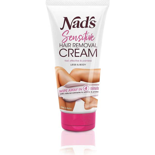 Nads Hair Removal Cream Sensitive 5.1 Ounce Tube (150ml)