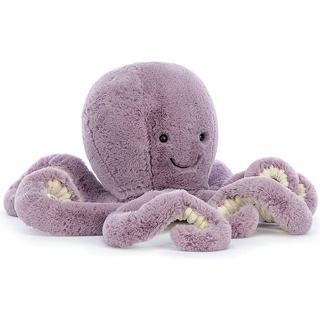 Jellycat Isadora Stor Mjuk Bläckfisk Lila | Lila | 2-6 years