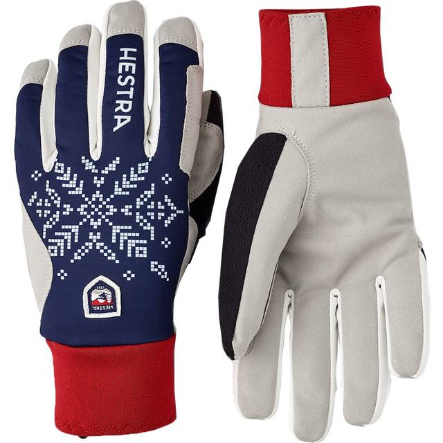 Hestra - Women's XC Primaloft 5 Finger - Gloves size 5, grey