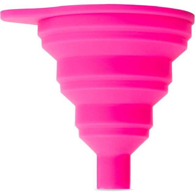 Muc-Off Collapsible Silicone Funnel - Pink, Pink