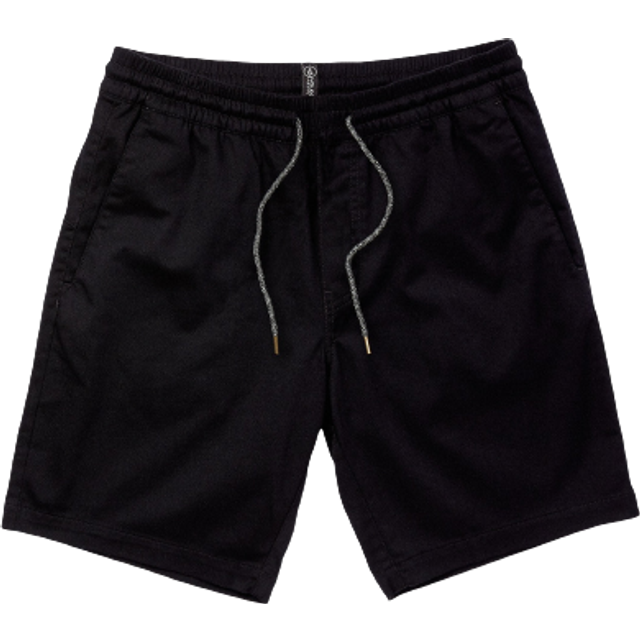 Volcom Frickin Elasticated Waist 19" Shorts - Black - M