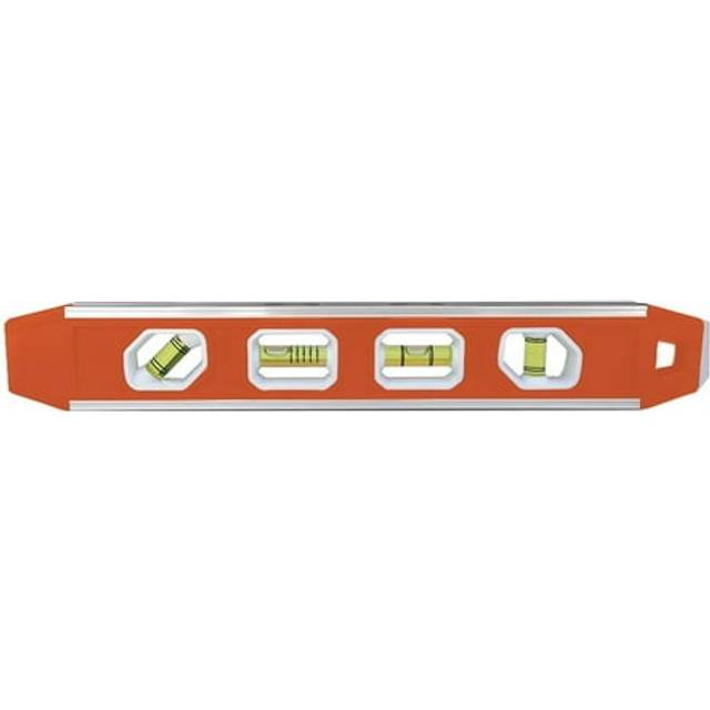 Johnson 1422-1200 Magnetic Aluminum Torpedo Level  12  Orange